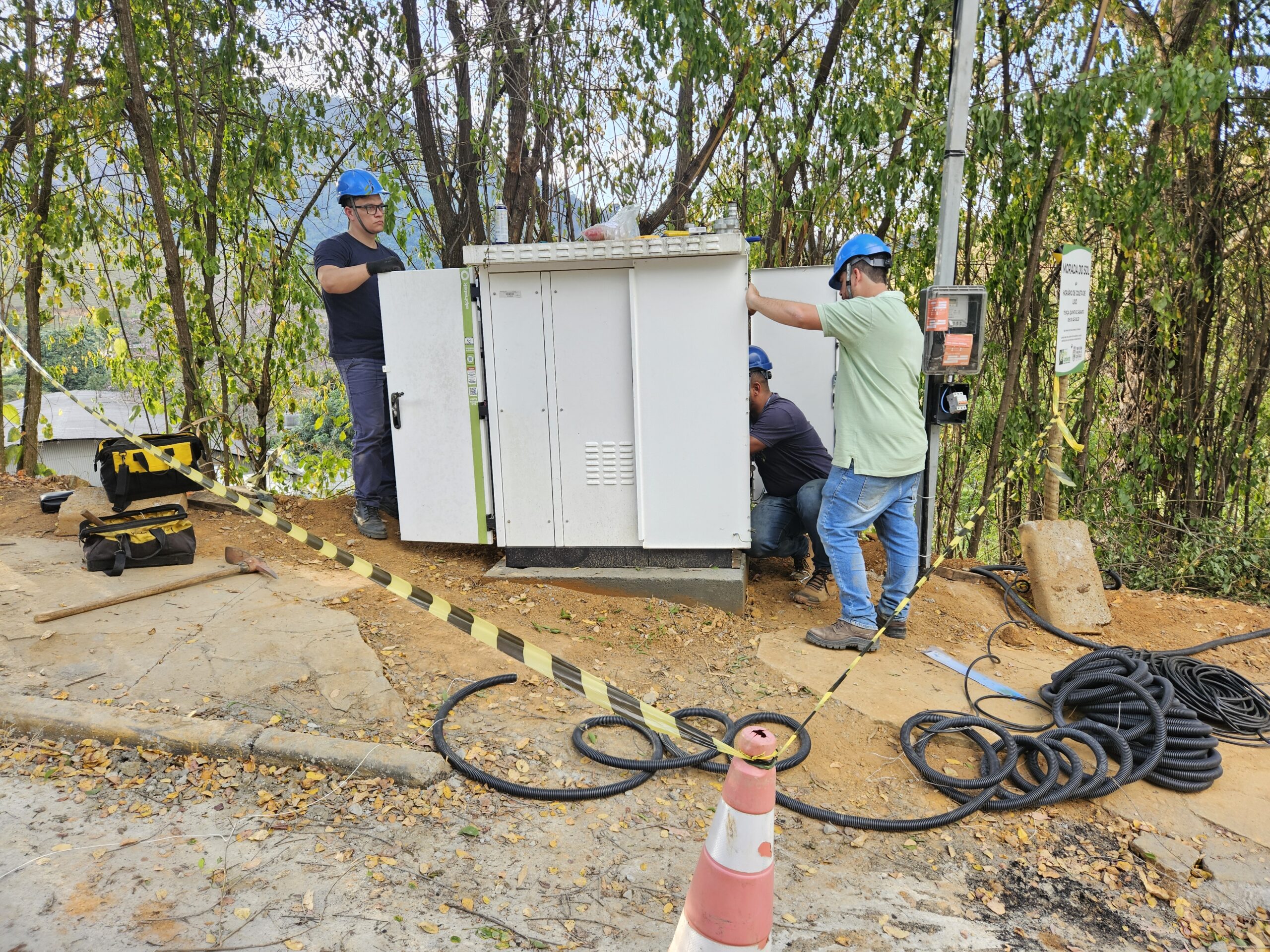 Caixas d’água cheias e esperança renovada no interior do estado